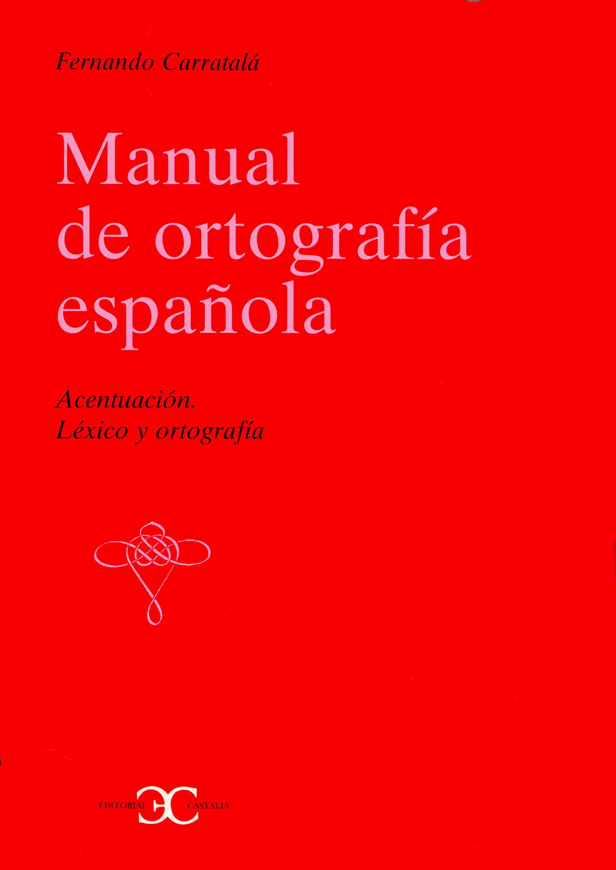 Manual de ortografía española