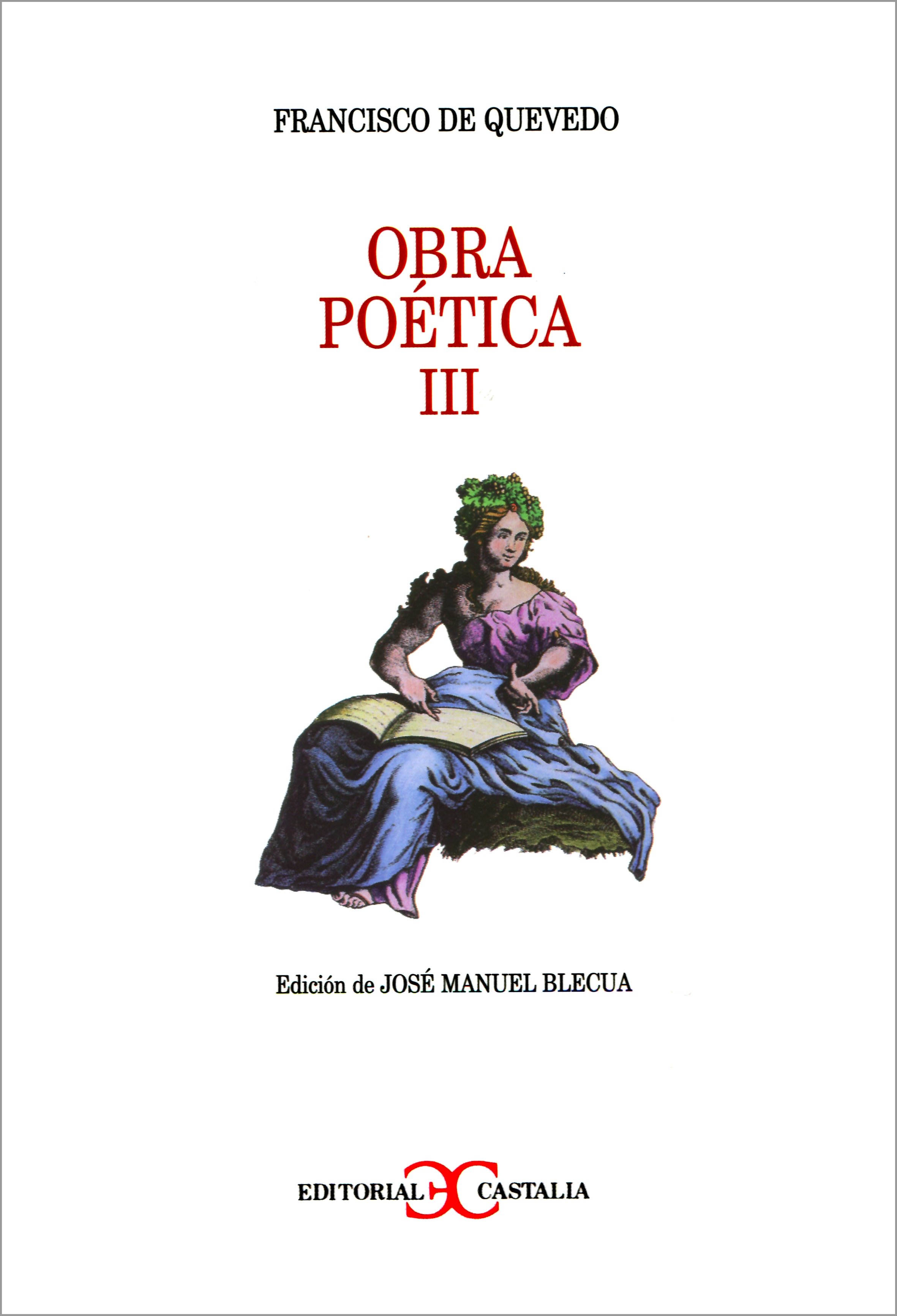 Obra poética Tomo III .